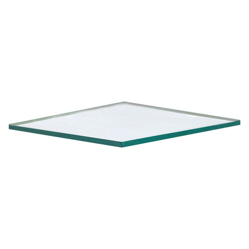 Float Sheet Clear Single Glass 14" W X 12" L X 2.5 mm Clear