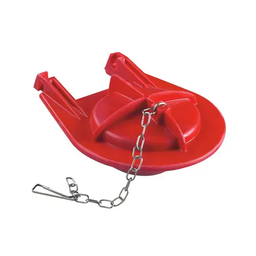 Kohler Class 5 Rubber Toilet Flapper for 1-Pc. Toilet Red