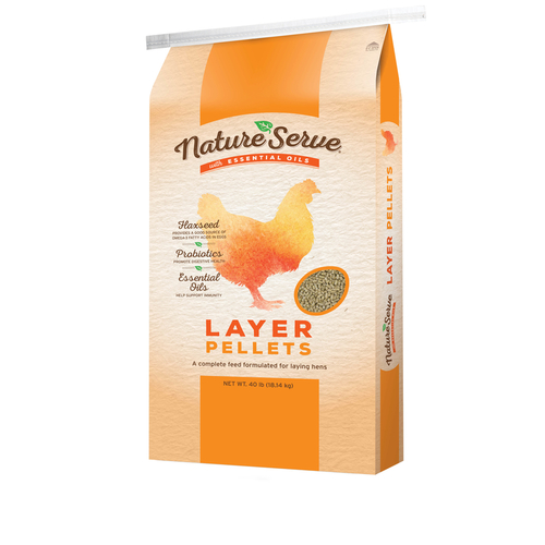 NatureServe DS290006 Layer Feed Pellets For Poultry 40 lb