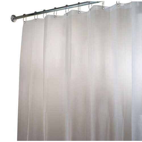 iDesign 15262-XCP4 Shower Curtain Liner 96" H X 72" W Frost Eva Vinyl Frost - pack of 4