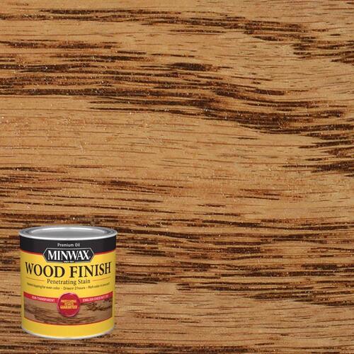 Minwax 223304444 Wood Stain Wood Finish SemiTransparent English Chestnut OilBased