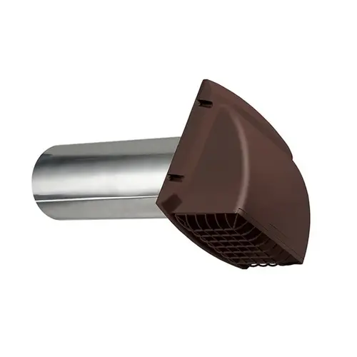 Wall Exhaust Hood ProMax Brown Aluminum/Plastic Brown