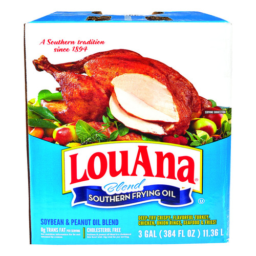 LouAna 13152LOU Frying Oil Southern Blend 3 gal Boxed