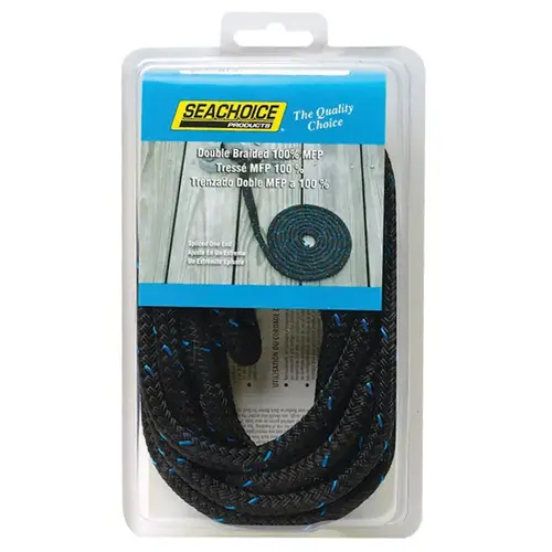 Seachoice 42411 Line Dock Blue Polypropylene Blue
