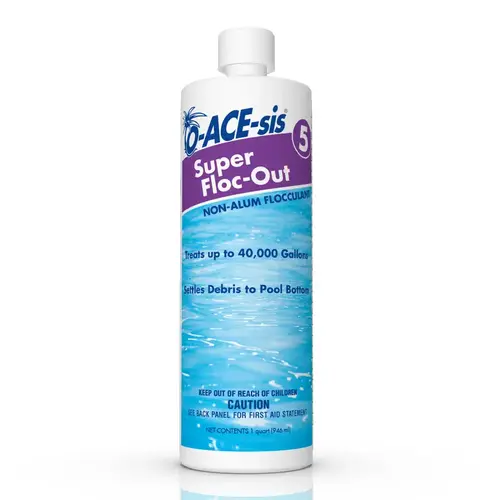 O-ACE-sis TF071001012OAC Debris Settler Super Floc Out Liquid 1 qt