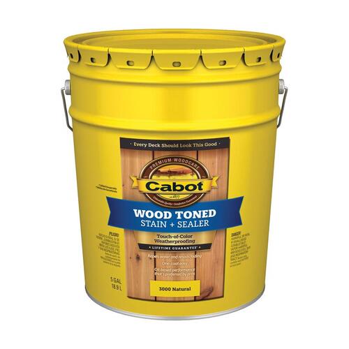 Cabot 140.0003000.008 Deck and Siding Stain Transparent Natural Oil