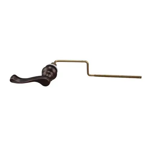 Wallplate Toilet Tank Lever, Metal Venetian