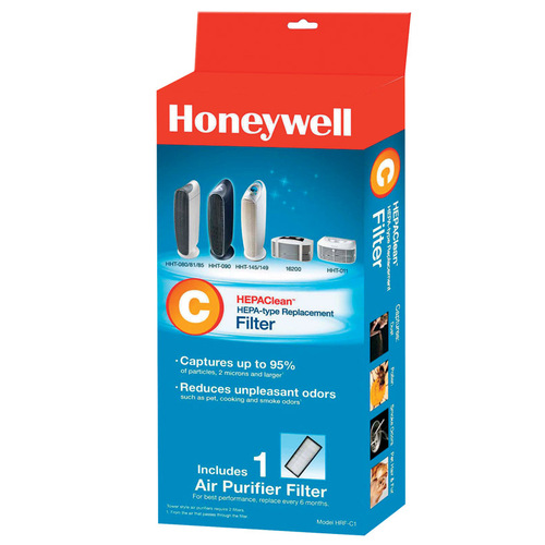 Air Purifier Filter HEPAClean 4.9" H X 1.6" W Round