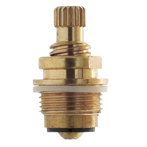 Faucet Stem, Brass, 1-1/2 in L