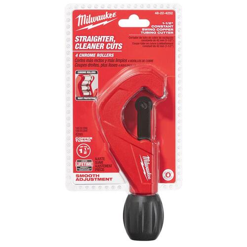 Milwaukee 48-22-4252 Constant Swing Tubing Cutter 1-1/2" 7" L Red Red
