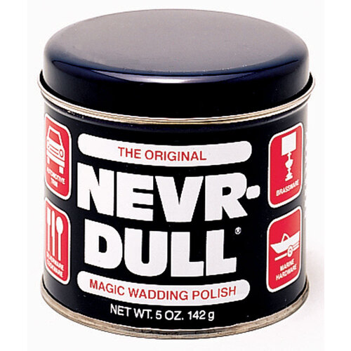 Nevr-Dull N/D Wadding Polish, 5 oz, Liquid, Cotton Wadding