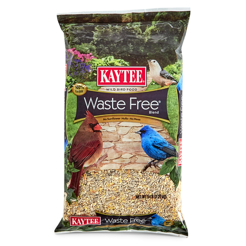 Kaytee 100061909 Wild Bird Food Waste Free Songbird Hulled Sunflower Seed 5 lb