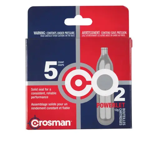 Crosman 231B 12g CO2 Cartridge - pack of 5