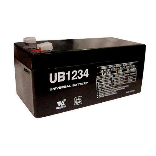 UPG 86482-XCP2 Lead Acid Battery UB1234 3.4 - pack of 2