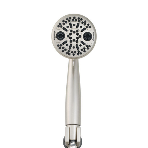 Oxygenics 87446 Showerhead Nickel Nickel 3 settings 1.75 gpm Nickel