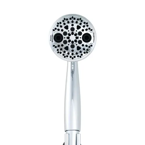 Oxygenics 88146 Handheld Showerhead PowerMassage Chrome Metal 5 settings 1.75 gpm Chrome