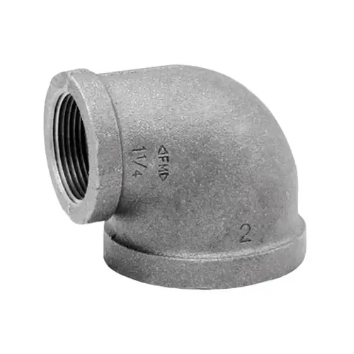 Elbow 3/8" FPT X 1/4" D FPT Galvanized Malleable Iron Galvanized