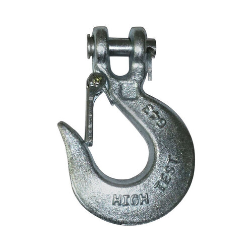 Slip Hooks Large Galvanized Silver Carbon Steel 5/16" L 4700 lb Galvanized