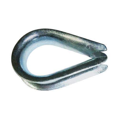 Baron 264EG5/8 Wire Rope Thimble Galvanized Steel Galvanized