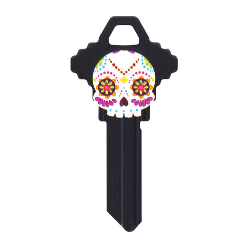 Universal Key Blank Wackey Sugar Skull House/Office Single - pack of 6