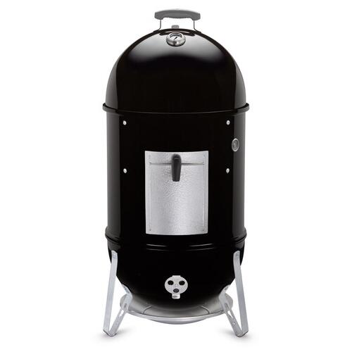 er 721001 Smoker 18" Smokey Mountain Charcoal/Wood Bullet Black Black