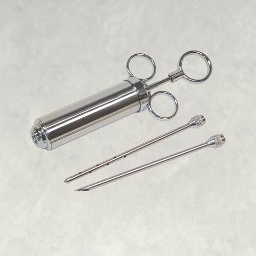 Seasoning Injector Stainless Steel 2 oz Polished