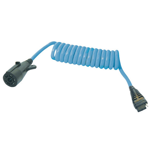 Hopkins 47065 Trailer Wiring Extension 4 Flat to 7 Blade 36" Black/Blue