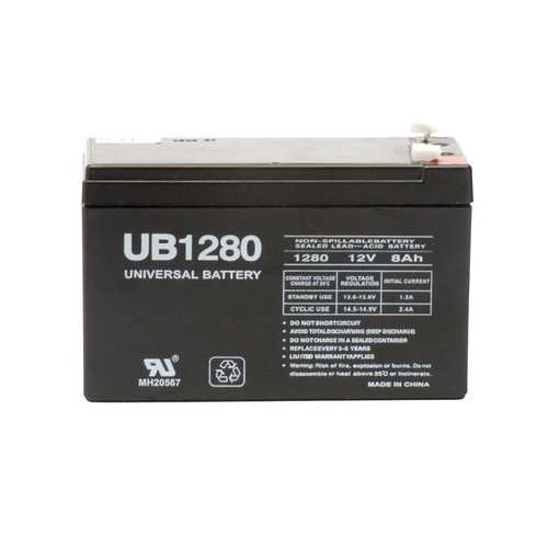 UPG 86449-XCP2 Universal Battery UB1280 8 - pack of 2