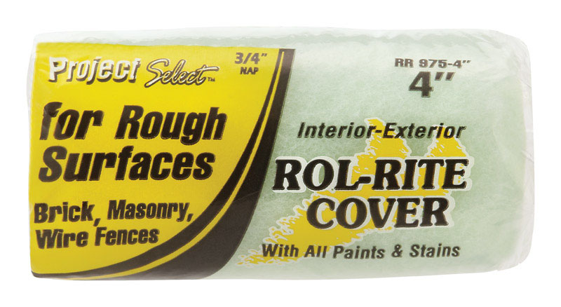 Linzer RR975-4 Paint Roller Cover Rol-Rite Polyester 9" W X 3/4" Trim Mint Green