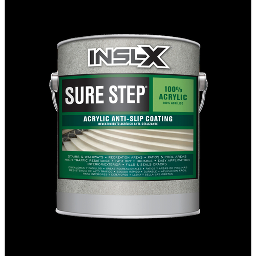 Insl-X 1203470-XCP2 Anti-slip Coating Sure Step Flat Desert Sand Oil-Based 1 gal Desert Sand - pack of 2