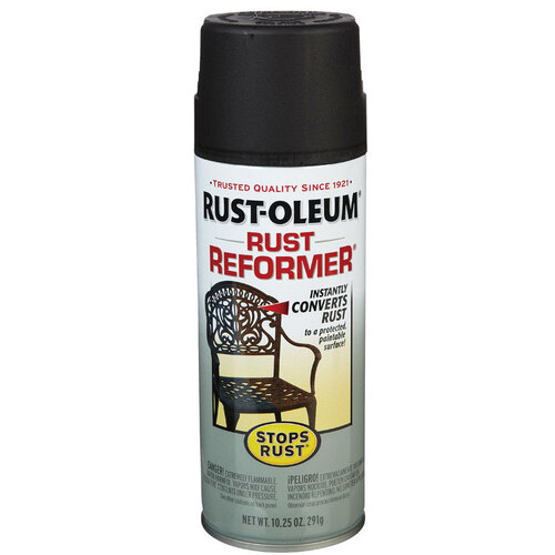 Rust-Oleum 215215 Rust Reformer Stops Rust Indoor and Outdoor Flat ...