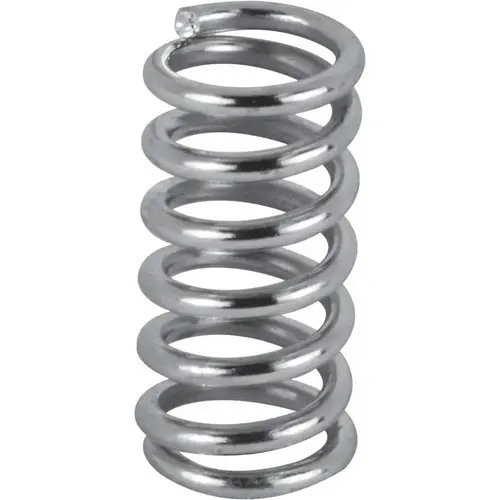 Spring 1/2" L X 1/4" D Compression Nickel-Plated
