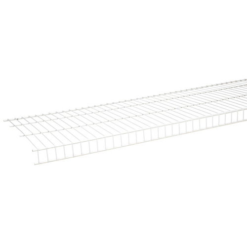 Rubbermaid 1884664 Linen Shelf 96" H X 16" W X 1.9" L Steel White