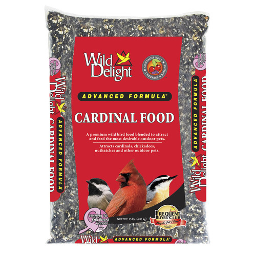 Wild Delight 376150 Wild Bird Food Cardinal Cardinal Sunflower Seeds 15 lb