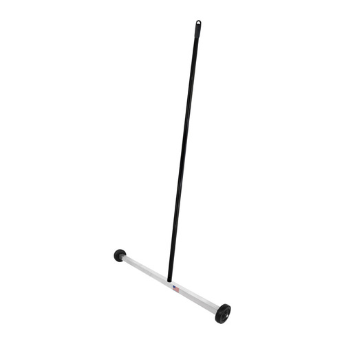 Magnetic Mini Sweeper 42" L X 30" W Black Push-Type 55 lb. pull Black