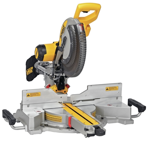 DEWALT DWS780 DualBevel Sliding Compound Miter Saw 120 V 15 amps 12