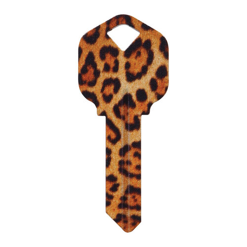 Universal Key Blank Wackey Leopard House/Office Single