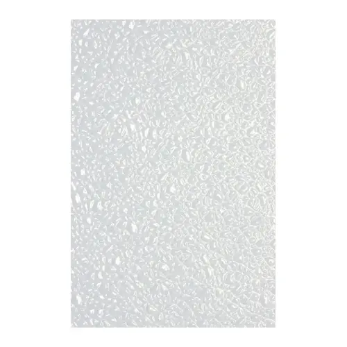 Sequentia FTSTF.3 Fiberglass Panel 120" H X 48" W Embossed White White