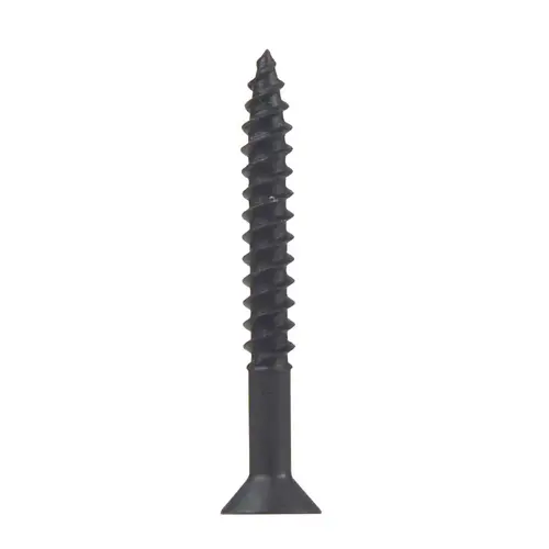 Cabinet Screws No. 8 S X 1-1/2" L Phillips Black Phosphate Black Phosphate