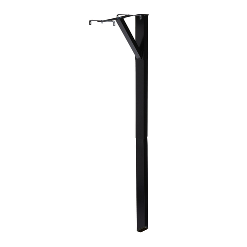 Gibraltar Mailboxes SDPK0000 Mailbox Post 59.9" Powder Coated Black