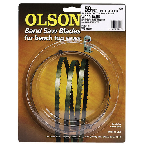 OLSON SAW WB51659DB BLADE BNDSW 1/8X0.018X59-1/2IN