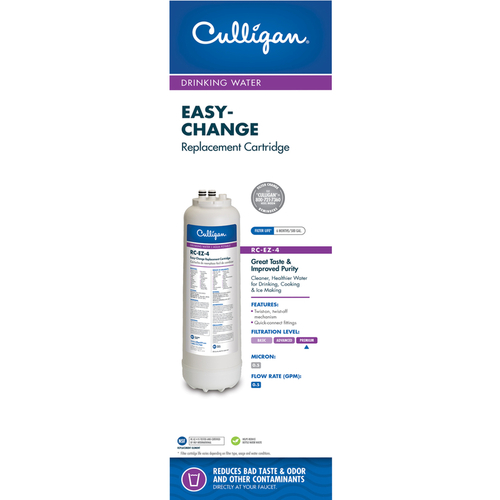 Culligan Rc-ez-4 Replacement Cartridge Icemarker Refrigerator For