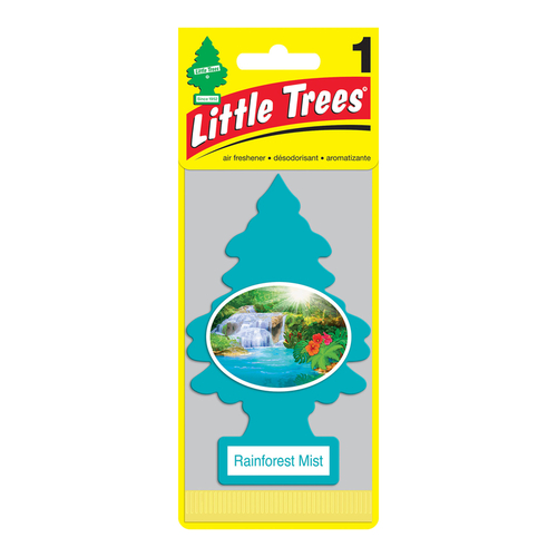 Little Trees U1P-10106-XCP24 Air Freshener Rainforest Mist Scent - pack of 24