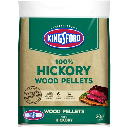 KINGSFORD 32328 Wood Pellets All Natural Hickory 20 lb