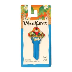 Hillman Wackey Hawaiian House/Office Universal Key Blank SC1/68 Single Hillman Wackey Hawaiian House/Office Universal Key Blank SC1/68 Single