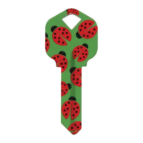 Universal Key Blank Wackey Lady Bugs House/Office Single