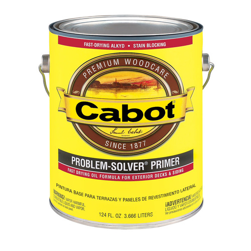 Problem-Solver 140.000.007 Exterior Primer, Flat, White, 1 gal