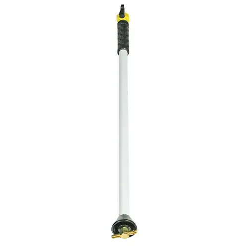 Camco 8291130 Swivel 1/4 Turn Shut-Off RV Holding Tank Rinser White