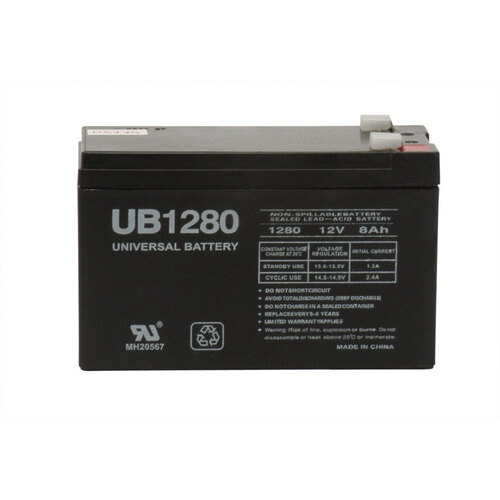 UPG 86484-XCP2 Lead Acid Battery UB1280 8 - pack of 2