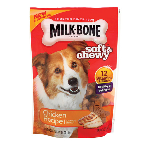 Milk Bone 64490212 Biscuit Soft and Chewy Chicken Flavor For Dogs 5.6 oz